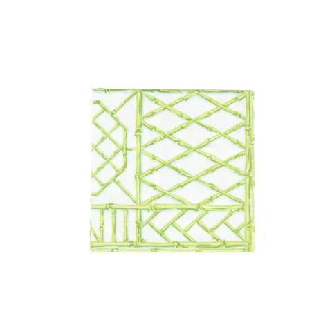 Caspari Paper Linen Cocktail Napkin