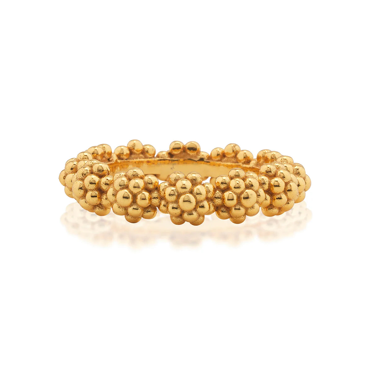 BERRY Icon Ring - Gold Size 8 by Capucine De Wulf