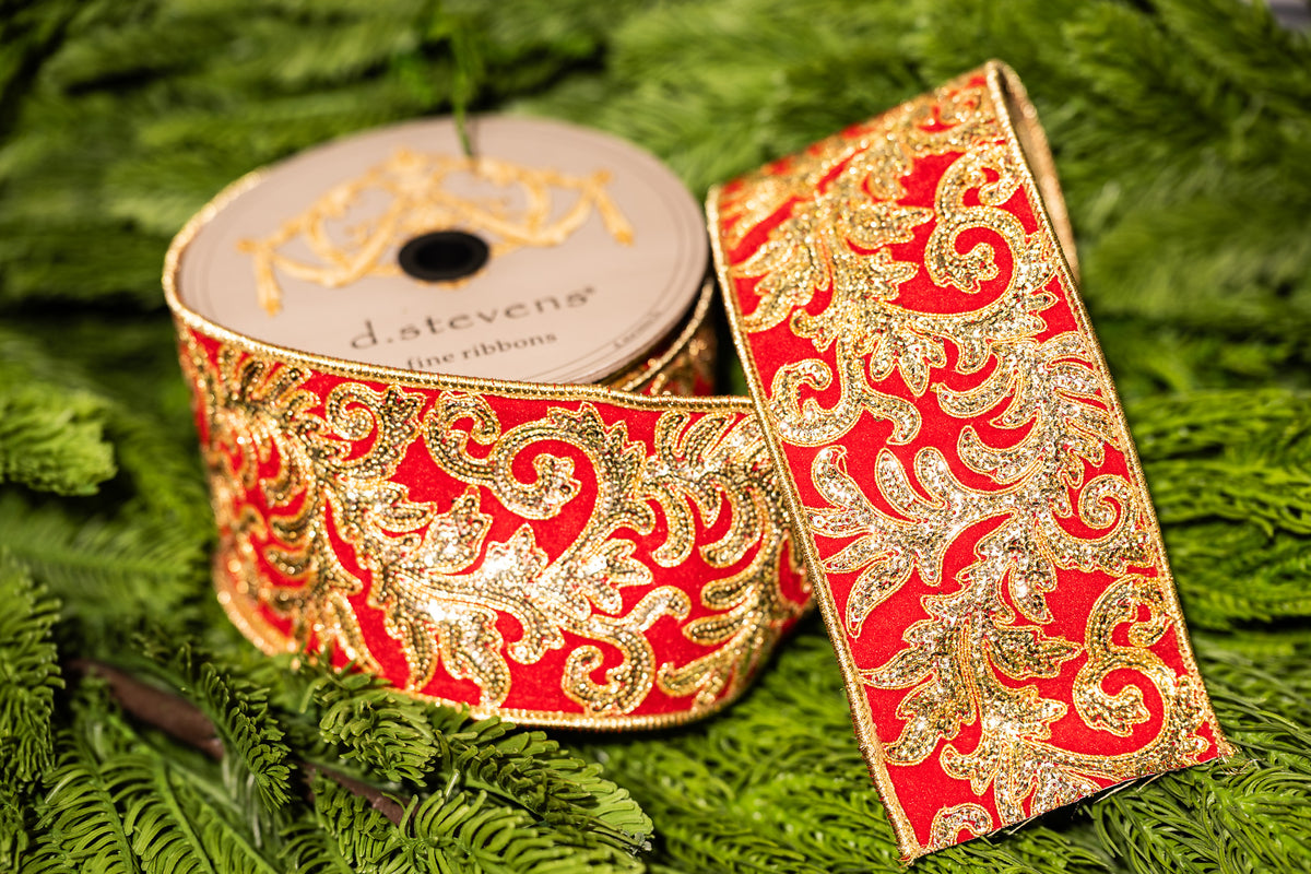 D. Stevens Ribbon | 3.75" x 10 Yards  | ds05-1643