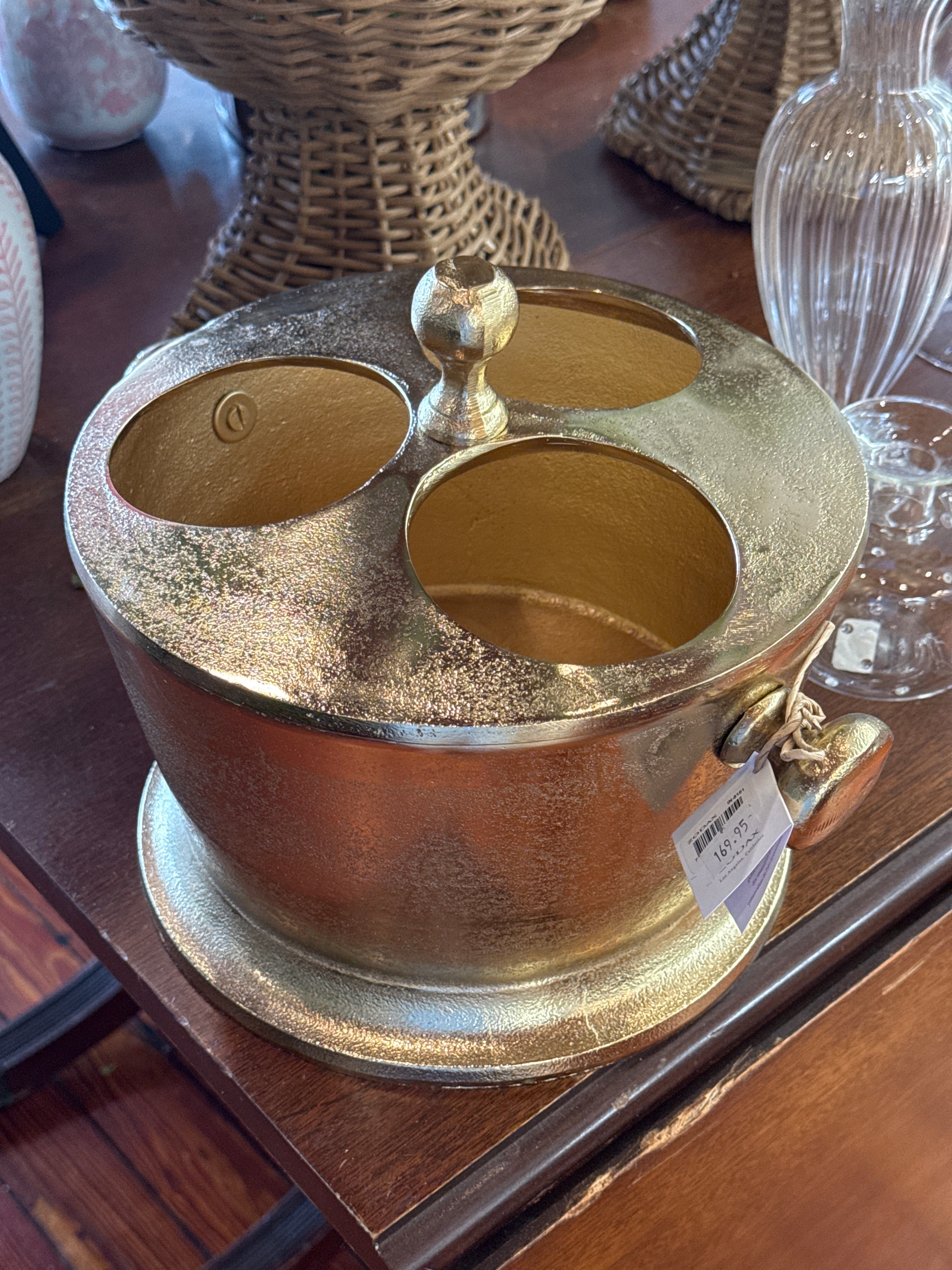 Gold Wine Bucket