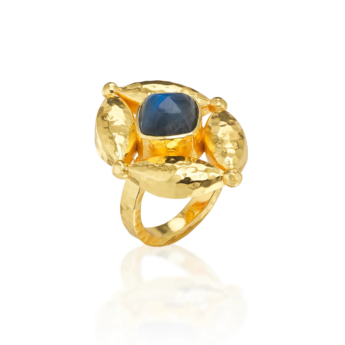 Ring - Blue Labradorite Size 7 by Capucine De Wulf
