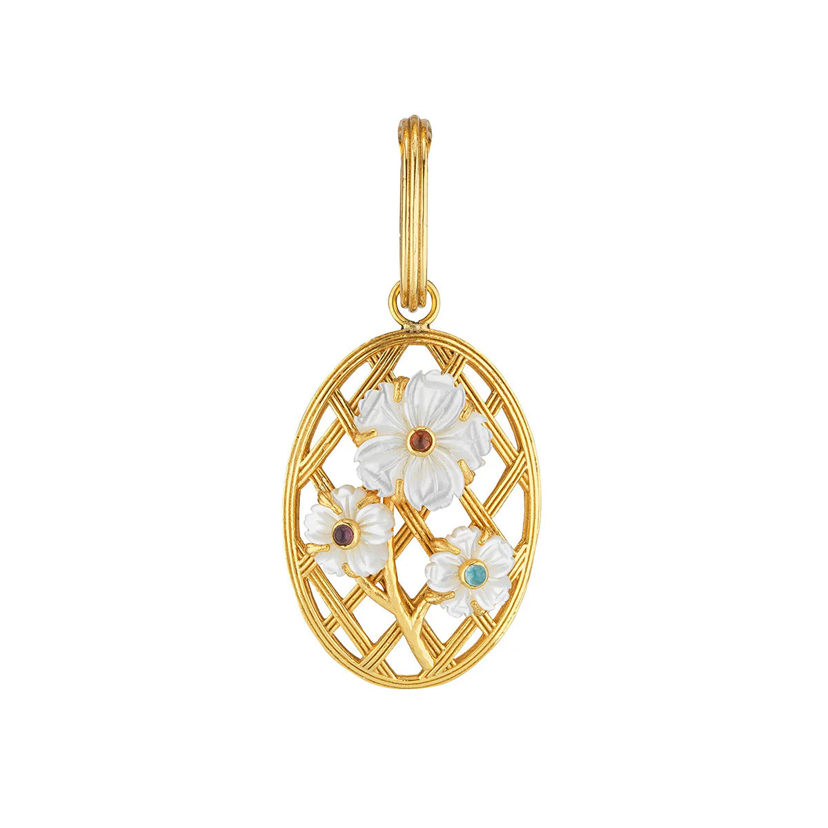 Lattice Charm/Pendant - Multi by Capucine De Wulf