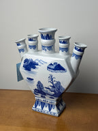 Blue and White Chinoiserie Tulipiere