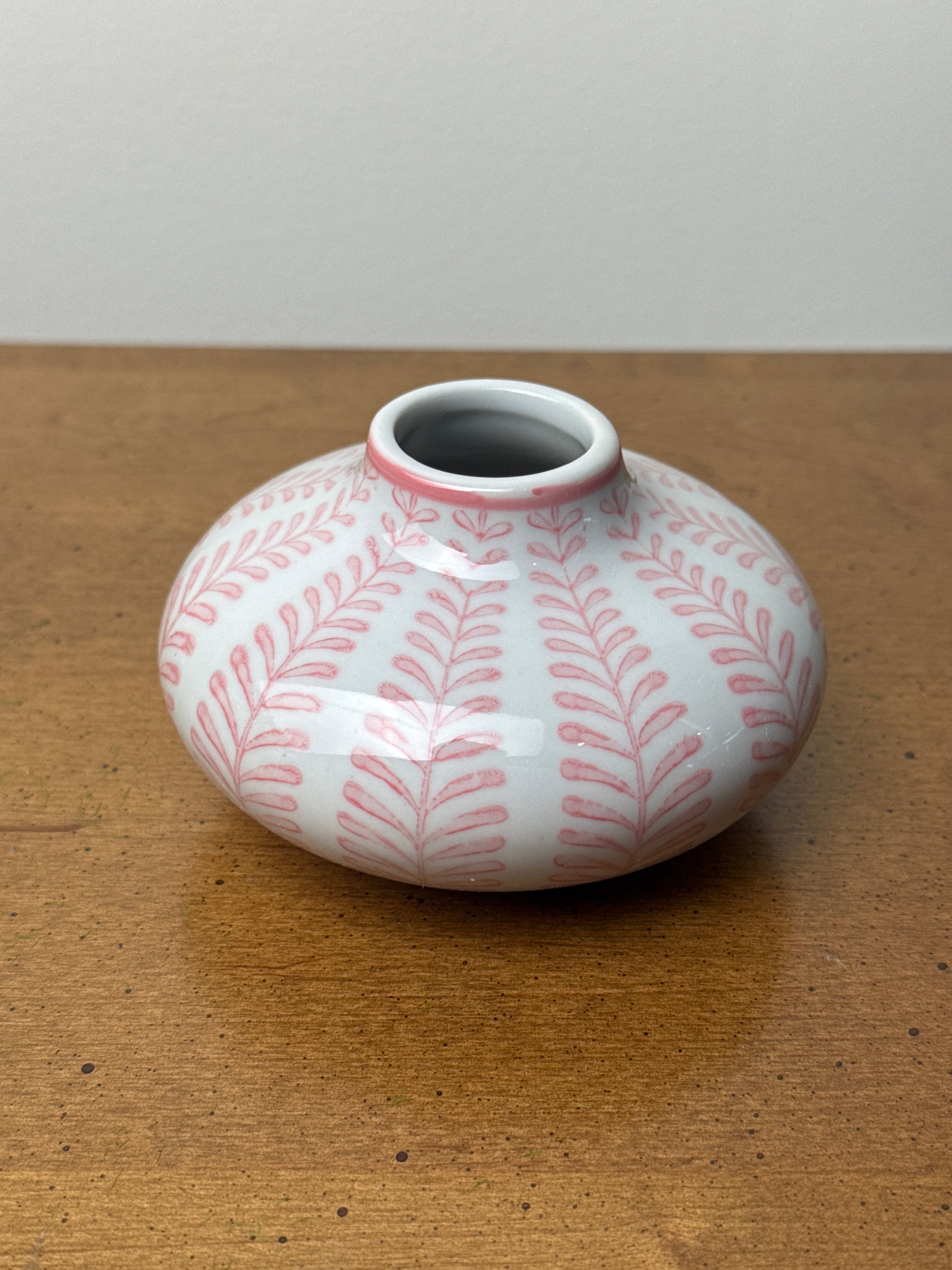 Pink Chinoiserie Budvase