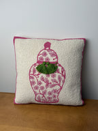 Pink Ginger Jar Pillow