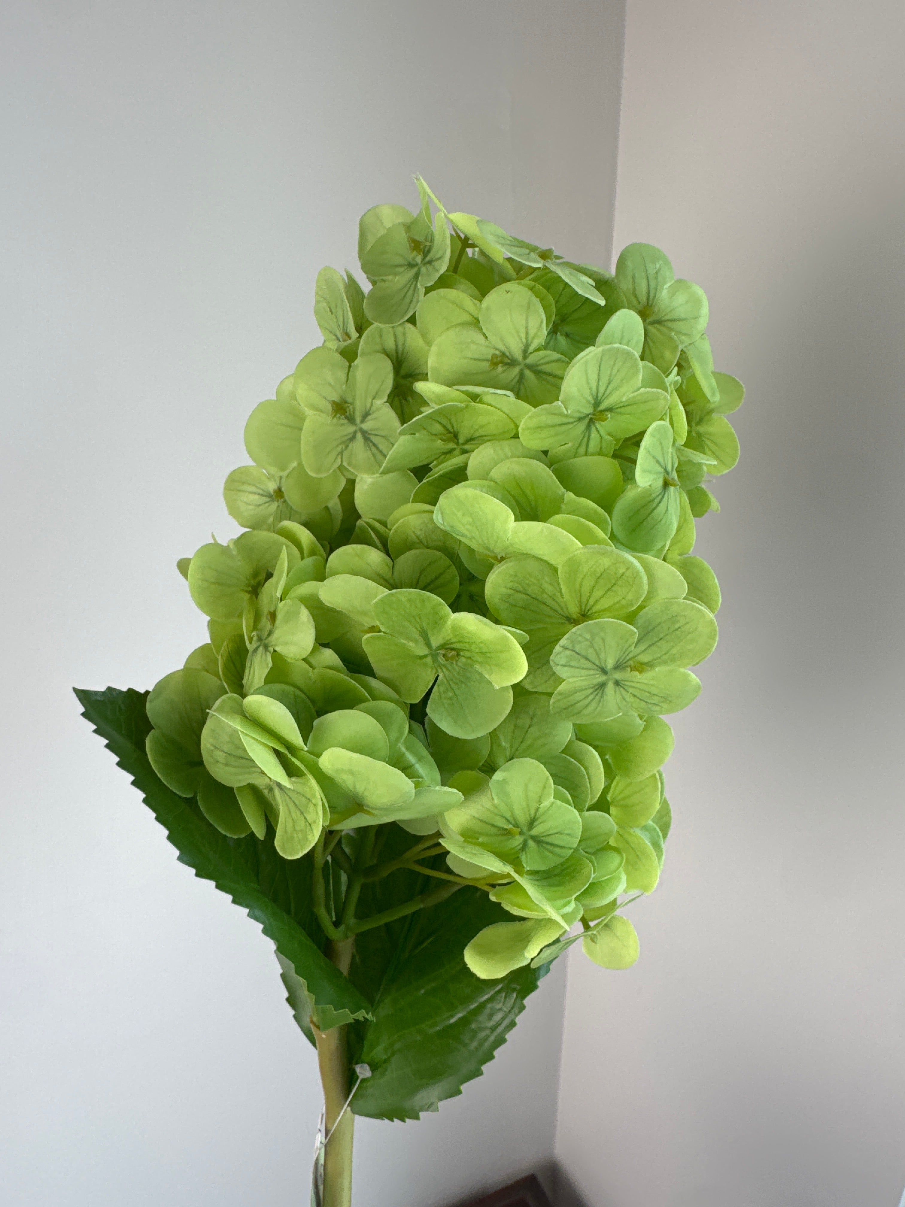 Real Touch Green Hydrangea