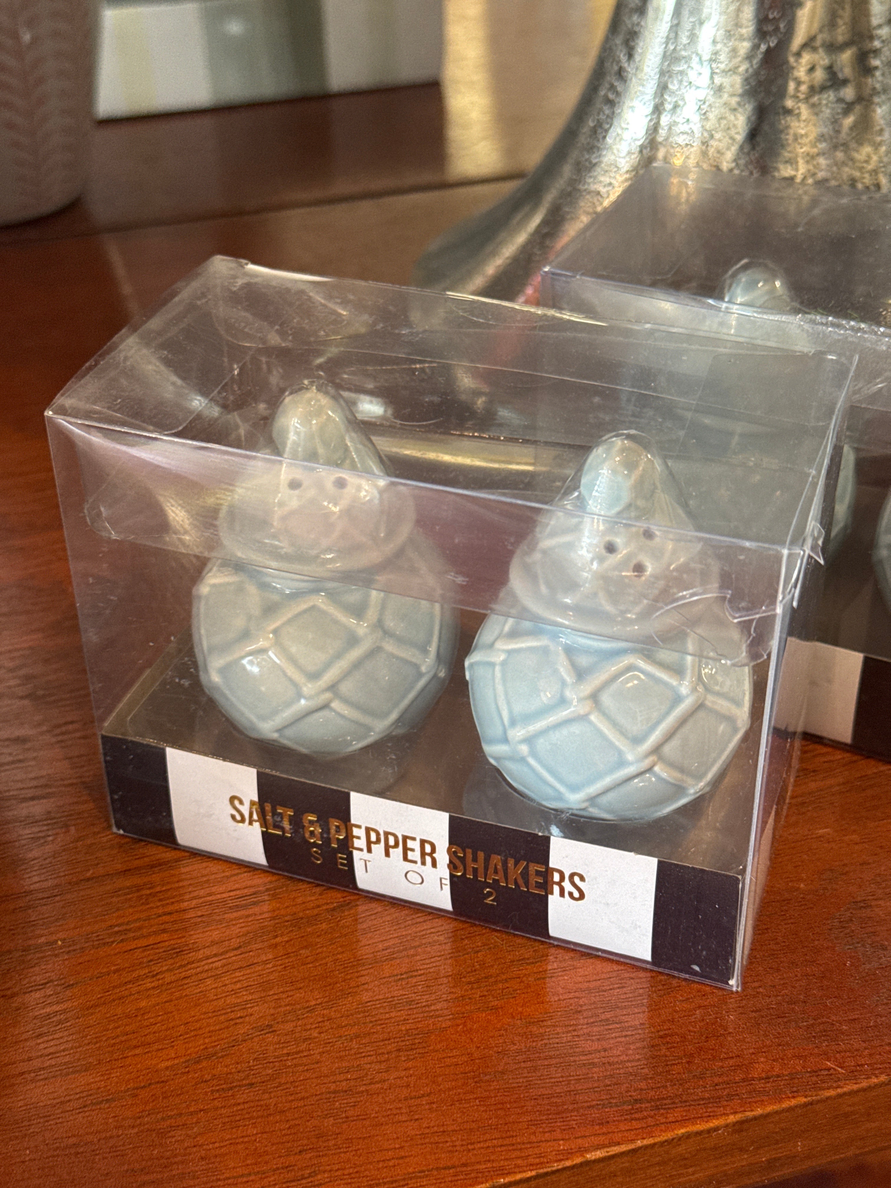 Blue Ginger Jar Salt and Pepper Shakers