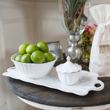 Bella Bianca Rectangular Tray
