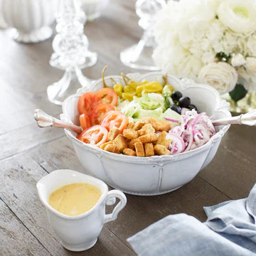 Bella Bianca Rosette Large Bowl