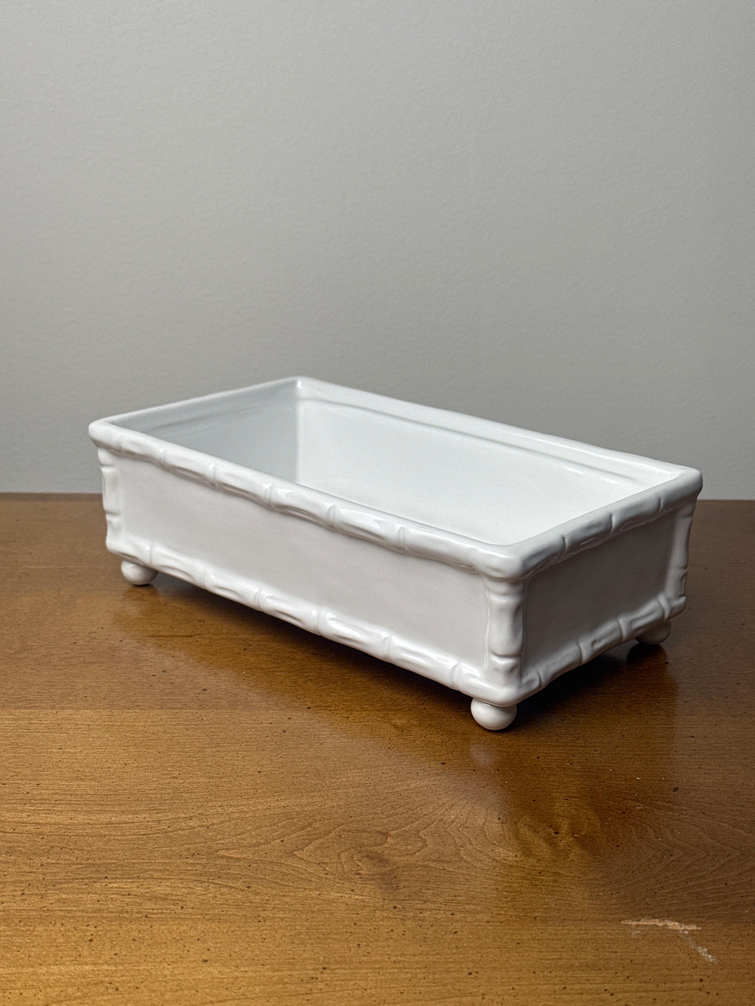 Two’s Company Bamboo Guest Napkin Holder