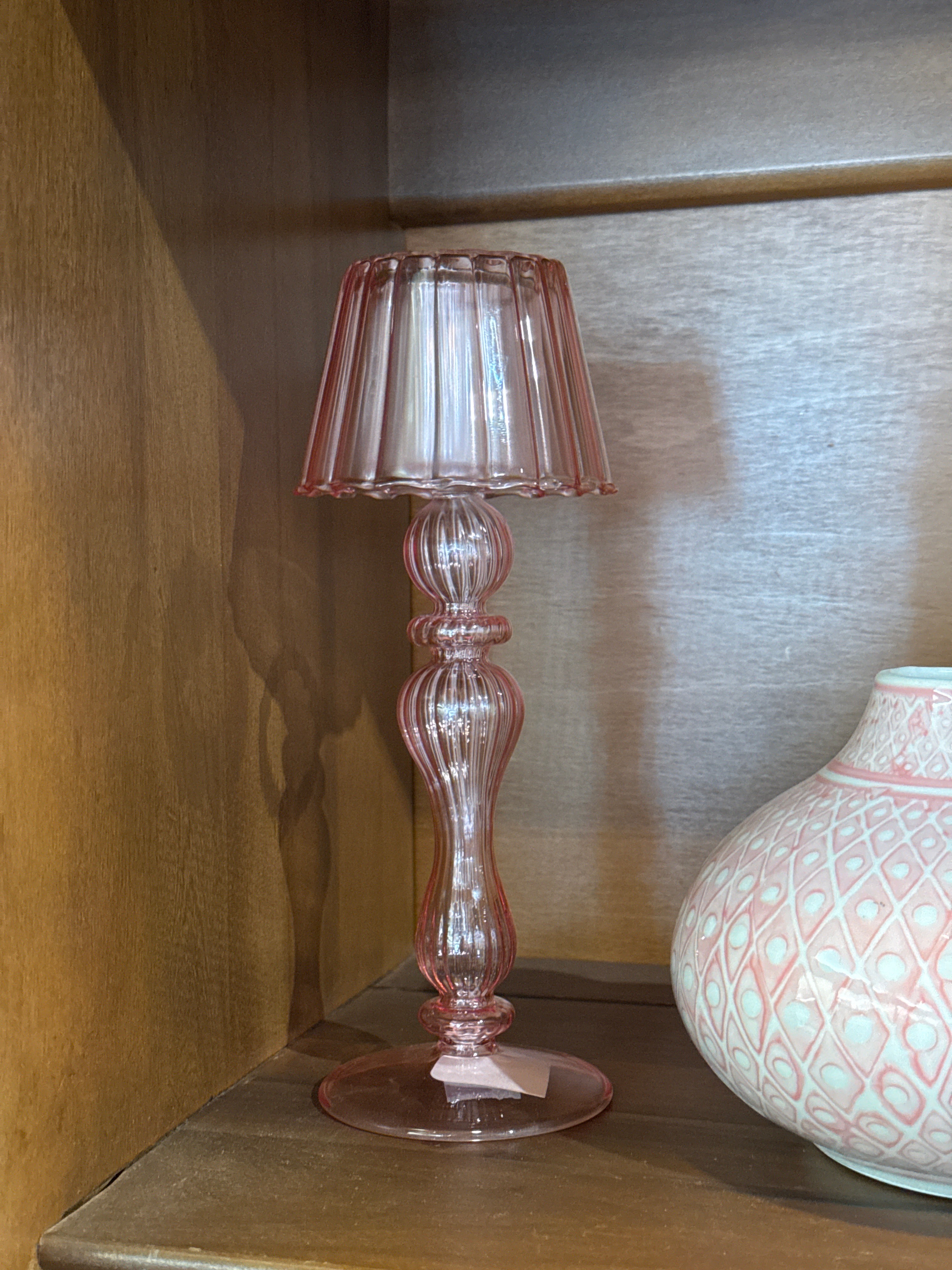 Pink Tea Light Holder