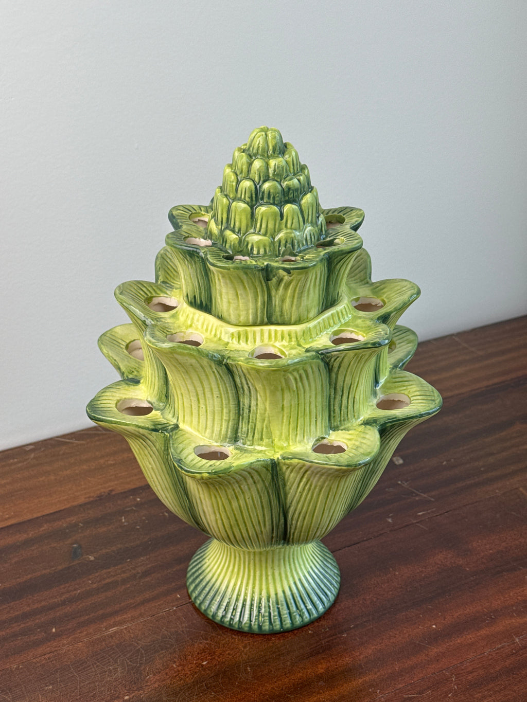 Large Green Artichoke Tulipiere