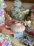 Pink Chinoiserie Budvase