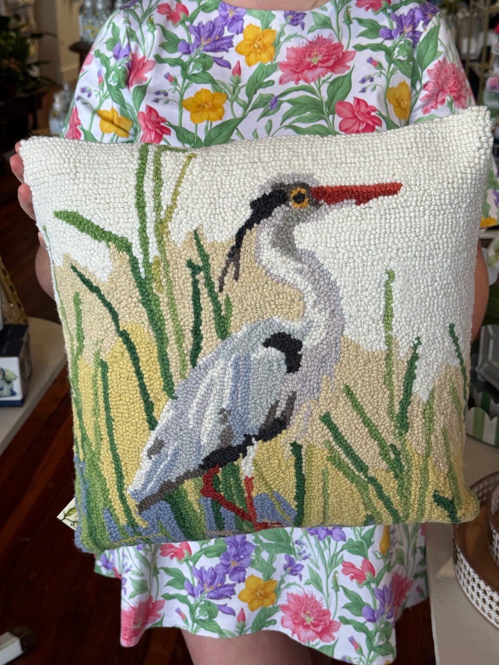 Crane Pillow