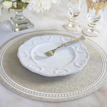 Bella Bianca Antique Lace Salad / Dessert Plate