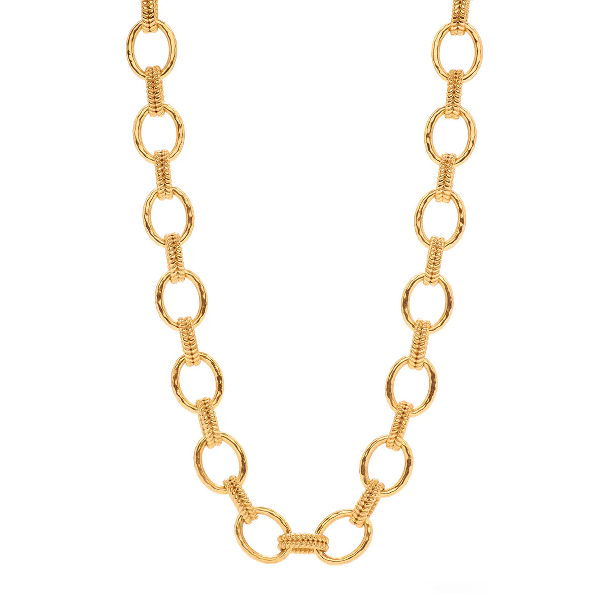 Regal Link Necklace, 16"+2" - Gold by Capucine De Wulf