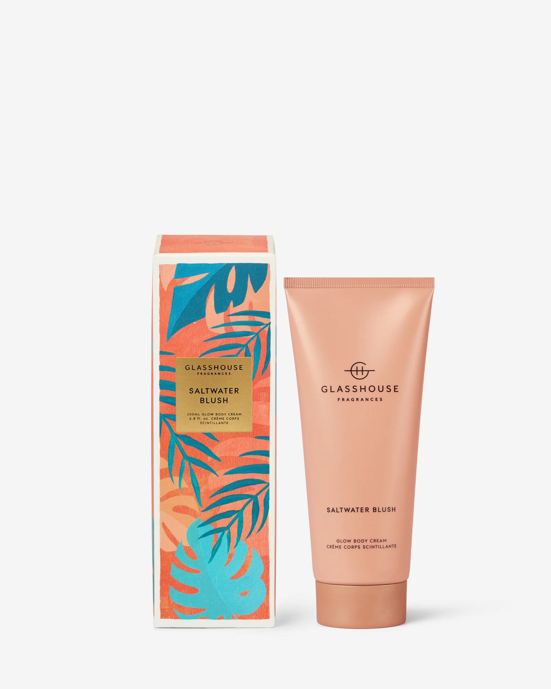 Saltwater Blush 6.8 oz Glow Cream by Glasshouse Fragrances