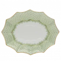 Apple Lace 12 sided Tray -  Lg.