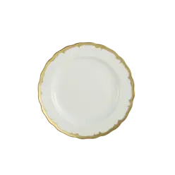 Chelsea Feather Gold Bread & Butter Plate